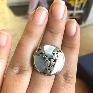 Sterling silver ring size 8